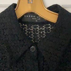 FULL LENGHT BLACK LACE DRESS